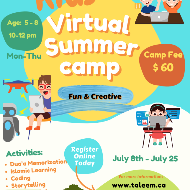 Kids Virtual Summer Camp